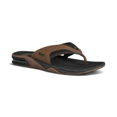 Sandales Reef Fanning - Noir/Tan - Photo 1/4