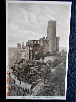 AK  Burg Maus i. Wellmich b. St.Goarshausen a. Rh. Verlag G. Usinger ca. 1900