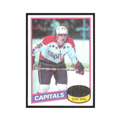 1980 Topps Bengt Gustafsson Washington Capitals #222