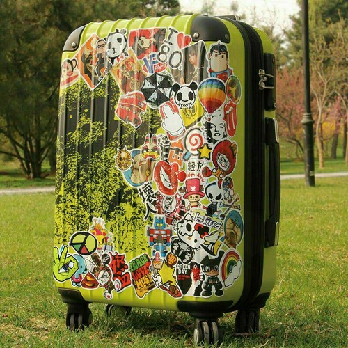 50 Pack Sticker Bomb Takashi Murakami Flower Rainbow Skateboard Laptop Decals - Picture 10 of 12