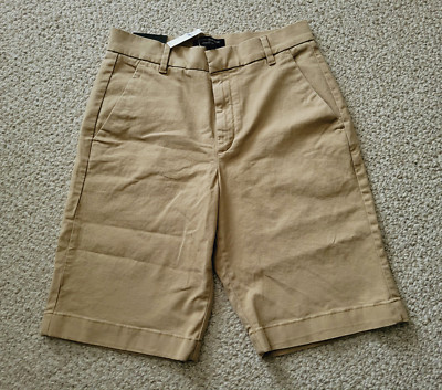 Banana Republic Flat Front Mid Rise Bermuda Shorts Size 0 $59.99 NEW