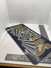 Milwaukee Brewers Plastic License Plate Tag Tag Express 69-876Y