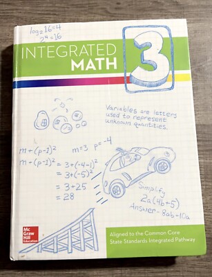 Integrated Math, Course 3, Student Edition by McGraw Hill (2012, Hardcover)