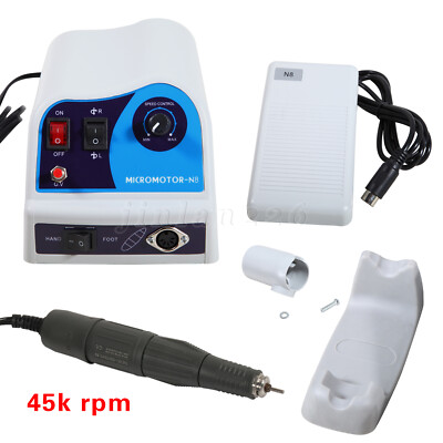 Dental Lab Marathon 45K RPM Mikromotor Polierer Polierhandstück 45,000 rpm N8