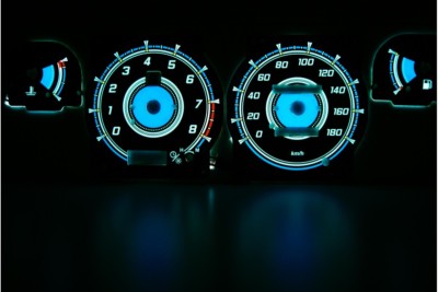 For Nissan 200SX i Silvia S14a 1996-1999 Glow Gauge Plasma Dials Speedometer Disc 