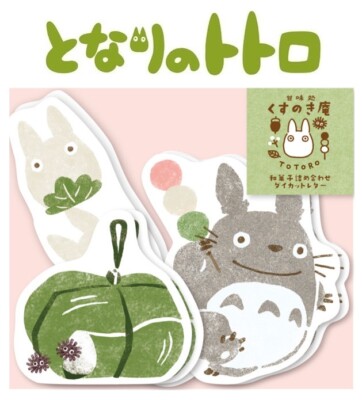 Movic My Neighbor Totoro Die Cut Mini Letter Set Japanese Sweets Message Notes