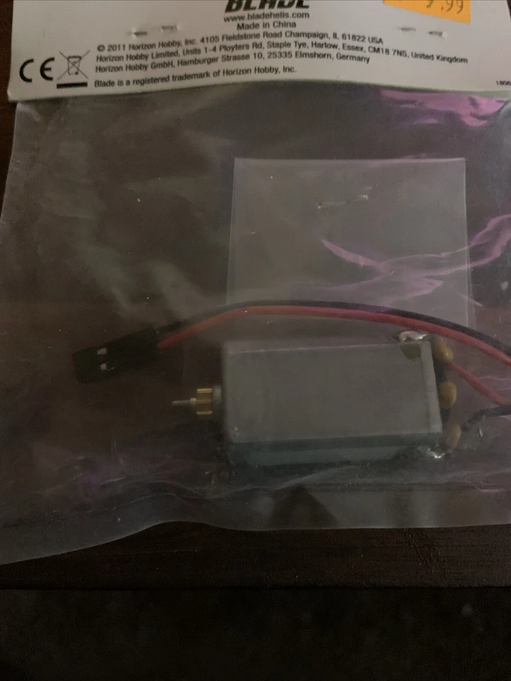 BLADE #1 BY DESIGN EFLH1210  Motor W/ 8t 0.5m Pinion LT - Image 3 of 3