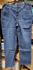  NEW Riders by Lee Classic Fit Straight Leg Blue Jeans 16M