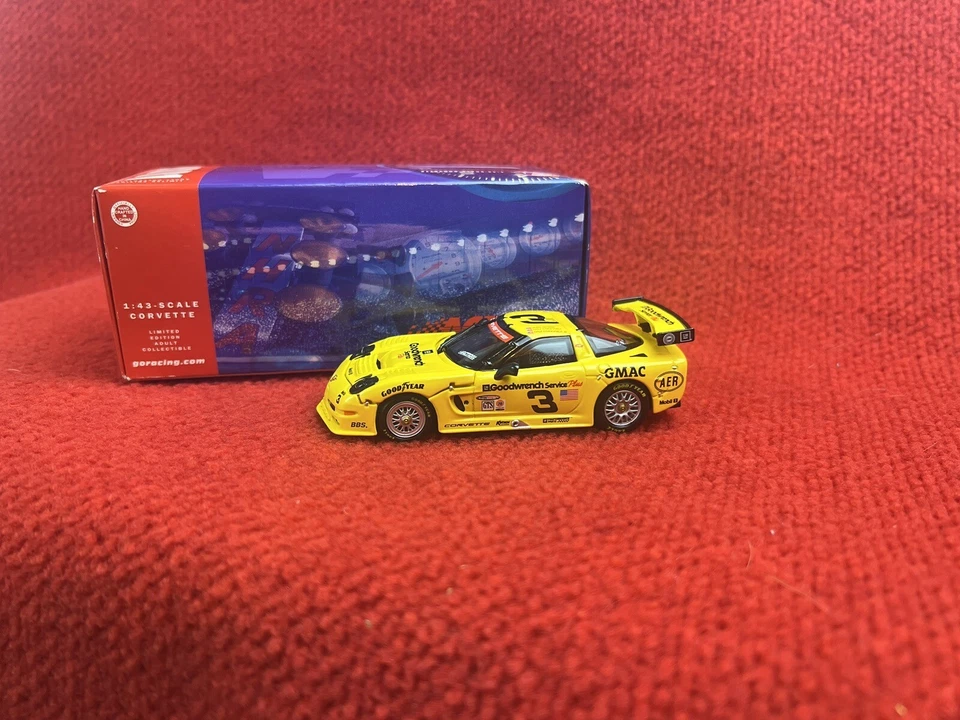 Dale Earnhardt Jr Andy Pilgrim Kelly Collins #3 2001 C5-R Corvette ação 1:43 - Imagem 3 de 4