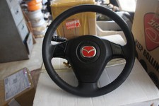Jdm Mazda 3 Mazda3 Bk Red Stitch Leather Steering Jdm Mazda 3 Mazda3 Bk Red Stitch Leather Steering