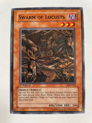 Yu-Gi-Oh Pharaonic Guardian: PGD-022 Swarm Of Locusts 1st Edition Near Mint