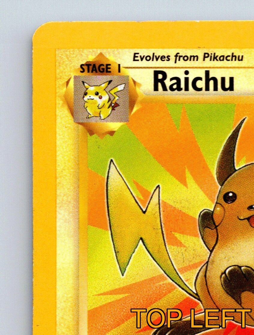 Raichu HP 90 Gigashock Attack Rarity Yellow Lightning Pokémon | eBay