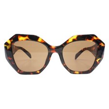 Women's Fashion Sunglasses Oversized Geometric Edgy Frame UV400