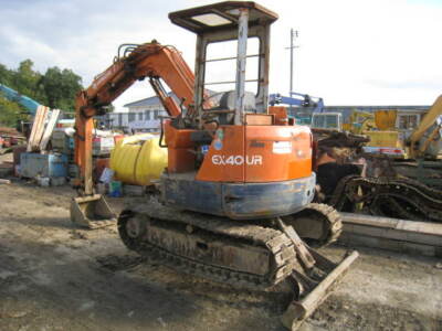 Hitachi Ex 40 Ur Decals (Aufkleber) Klebstoff, Komplett-Set
