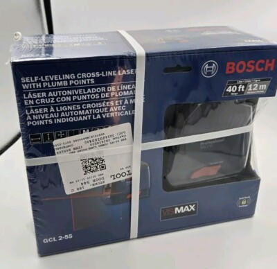 Bosch  GCL255 Cross-Line Laser Level - Blue