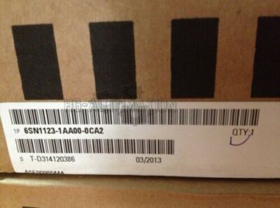 Siemens Programmable 6SN1123-1AA00-0CA2 Quick Delivery of 1 Brand New Box ZX