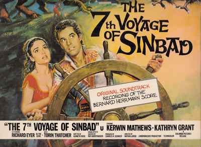 Rare-The 7th Voyage Of Sinbad-1958-Movie Soundtrack-1930-England