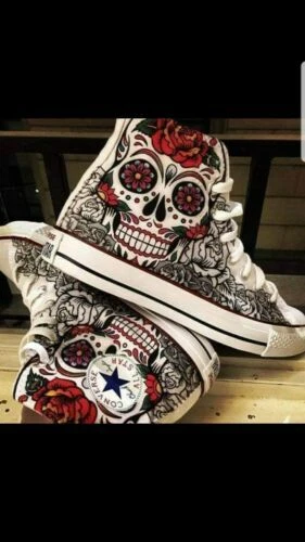 Calzado de mujer rosas Converse