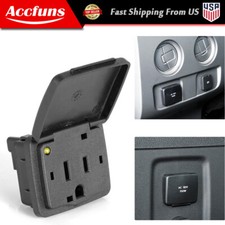 For Ford 2011-2014 F150 Lincoln Center Console Power Outlet Socket Plug 110v For Ford 2011-2014 F150 Lincoln Center Console Power Outlet Socket Plug 110v