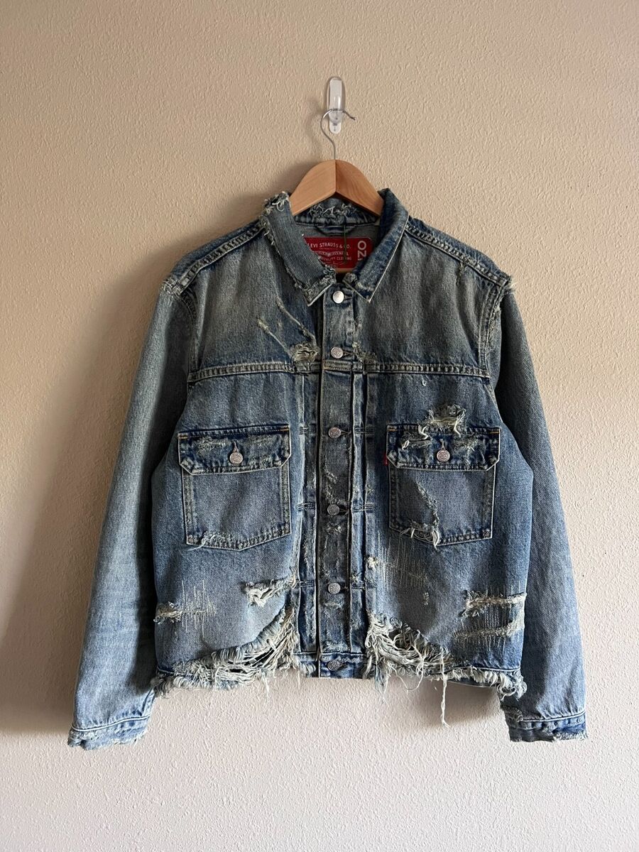 Levi's x KENZO Type II Denim Trucker Jacket - Size Large Levi's x KENZO Type II Denim Trucker Jacket - Size Large