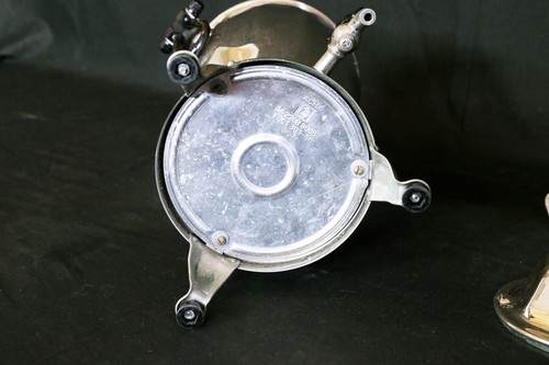 Antique 1960s Russian Samovar Urn Brass Nickel Plated Bakelite Vintage Kettle - Picture 17 of 24