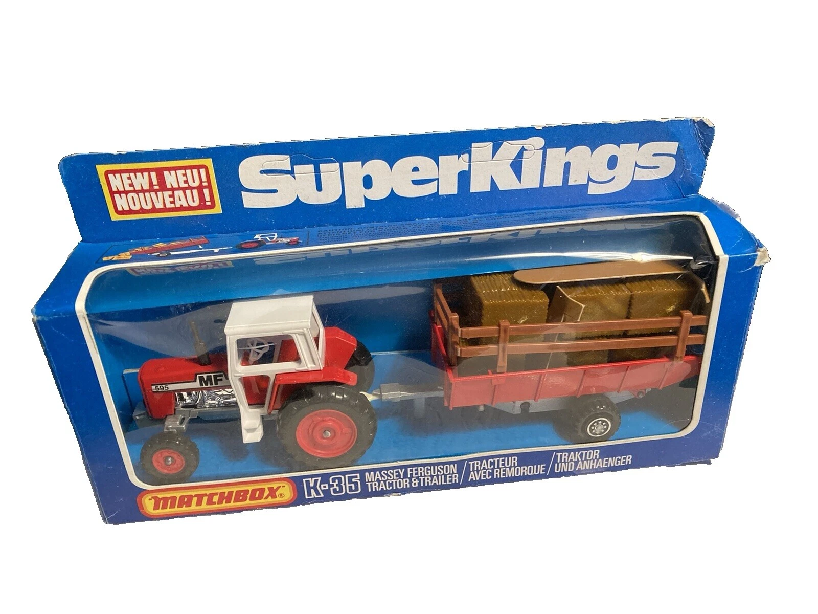 Remolques de fundición Matchbox Massey Ferguson