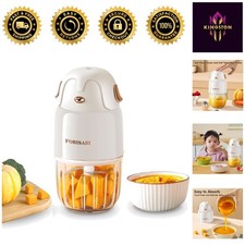 Quiet Baby Food Blender  Processor - Easy Clean and Safe Purees for Infants