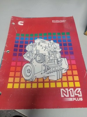 Cummins N14 Plus Engine Familiarization Manual Model Year 1996 Bulletin 3898120