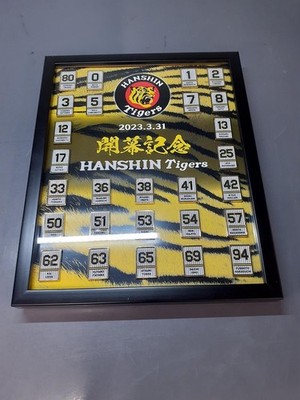Hanshin Tigers Charakter Ware 2023 Eröffnung Gedenk Pin Anstecker gebraucht