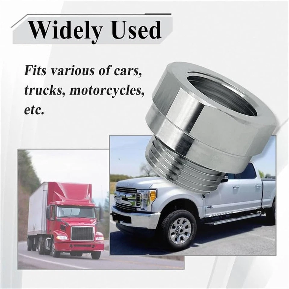 High Quality 27mm-2.0 Thread Size Oil Drain Valve Adapter With O-ring - Image 2 of 4