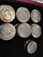 Eisenhower 'IKE' U.S. Mint Coins Lot of 10