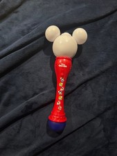 Disney On Ice Bubble Wand Mickey Mouse Lights Up Color Changing Tested Works