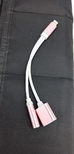 Apple 2 in 1 iphone Adapter, Aux Headphone Jack Audio