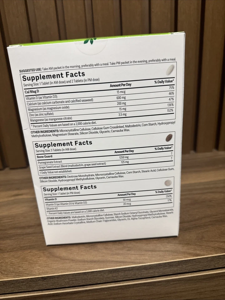 Nutrilite Bone Health Pack 60 paquetes CADUCIDAD 11/2025 Foto 3 de 4