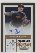 2017 Panini Contenders Draft Picks Prospect Ticket 60/99 Tanner Houck Auto uk2