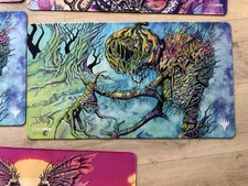 Signed Secret Lair Justine Jones Playmat Set ...