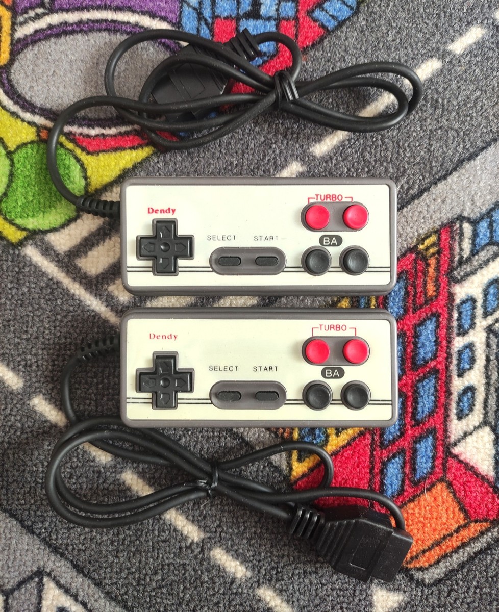 2x Gamepad controller 15pin Dendy Pegasus Microgenius Kenga Ending