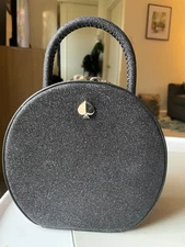 Kate Spade round glitter handbag