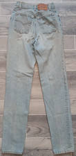 Vintage Distressed Levis 501 Womens 24x32 Light Wash Button Fly Jeans 90s 1993