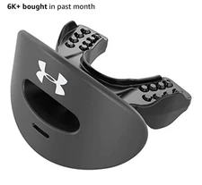 New Under Armour Air Shock Doctor Technologies OSFM Mouth Piece Lip Shield Black