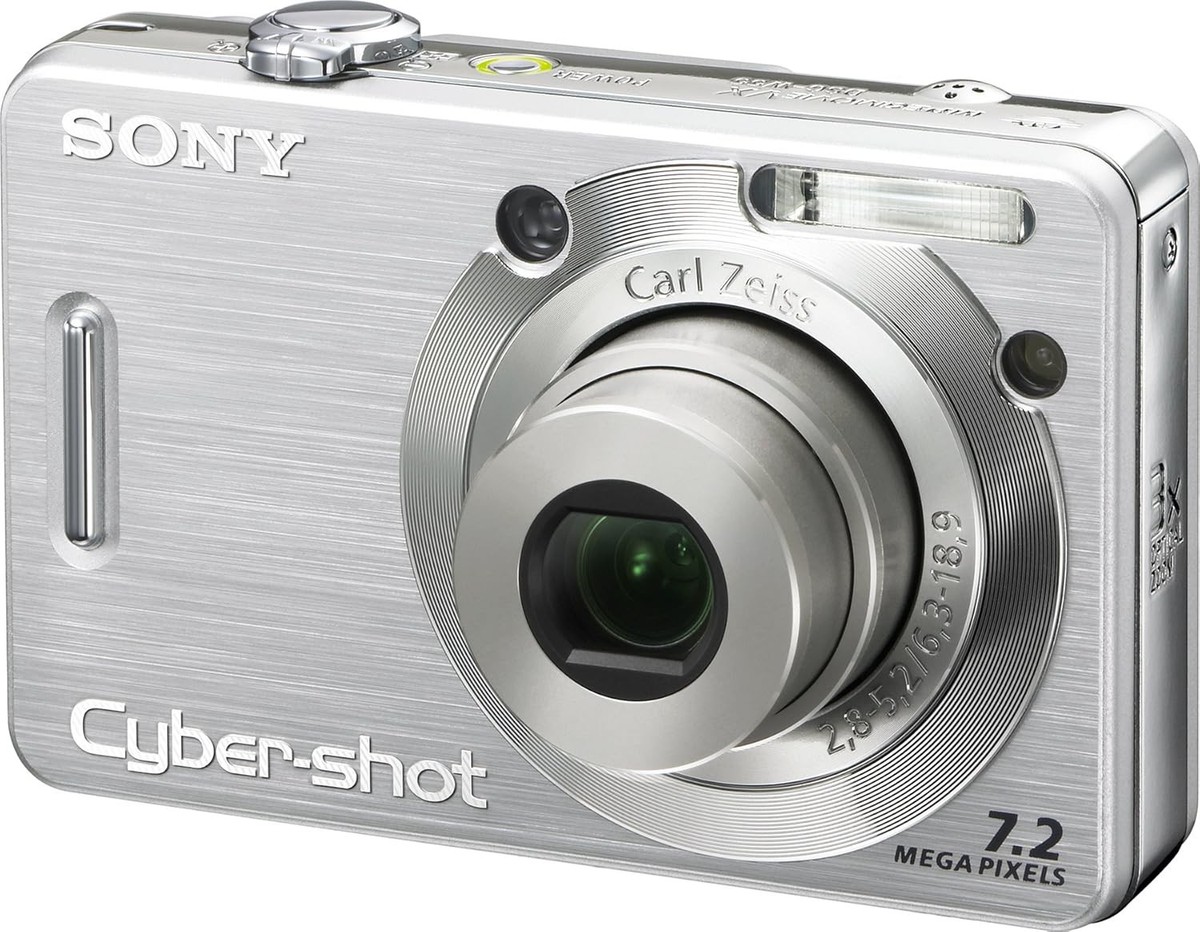 Sony Cyber-shot DSC-W55 Digital Camera 7.2MP 3x Optical Zoom