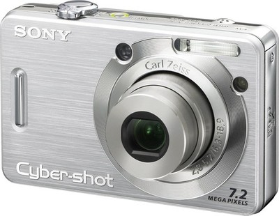 Sony Cyber-shot DSC-W55 Digital Camera 7.2MP 3x Optical Zoom