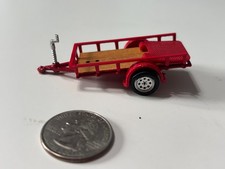 Greenlight Utility Trailer with Indian Motorcycle