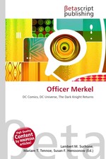 Officer Merkel Lambert M. Surhone