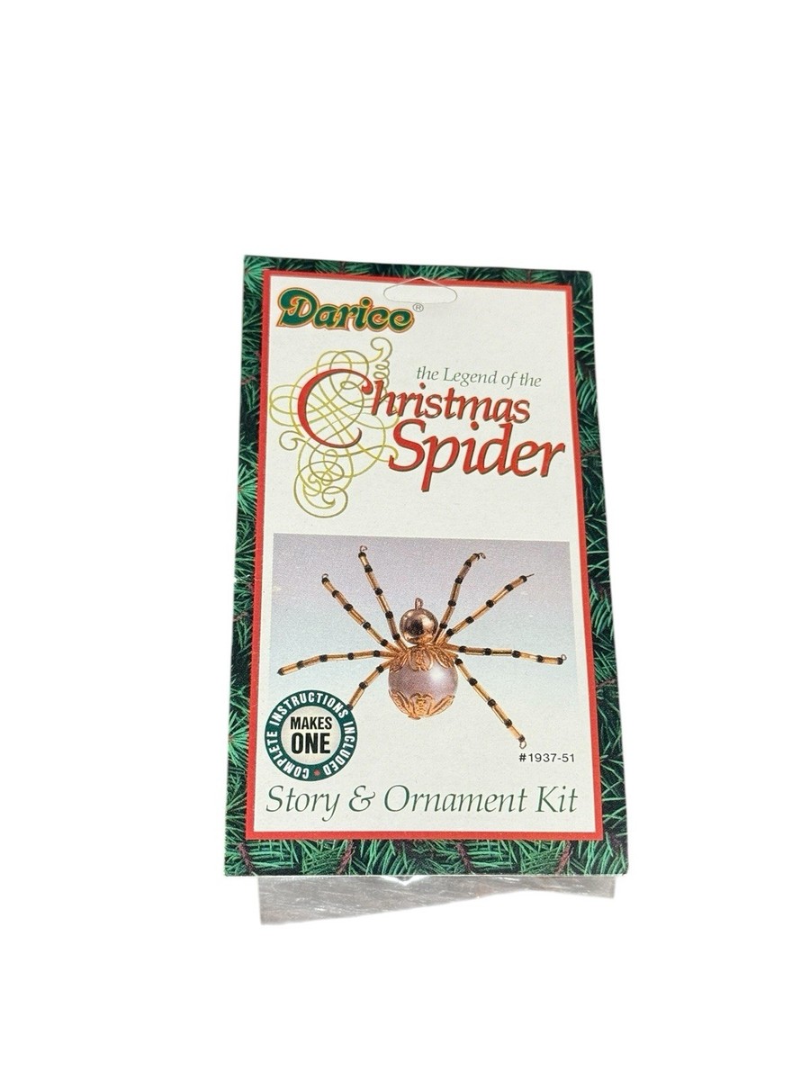 Vtg 1997 Darice The Legend Of The Christmas Spider Story