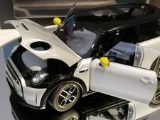 Modélino Statique Norev - Mini Cooper S 1964 Rouge Toit Blanc - Échelle 1:54 - Collection