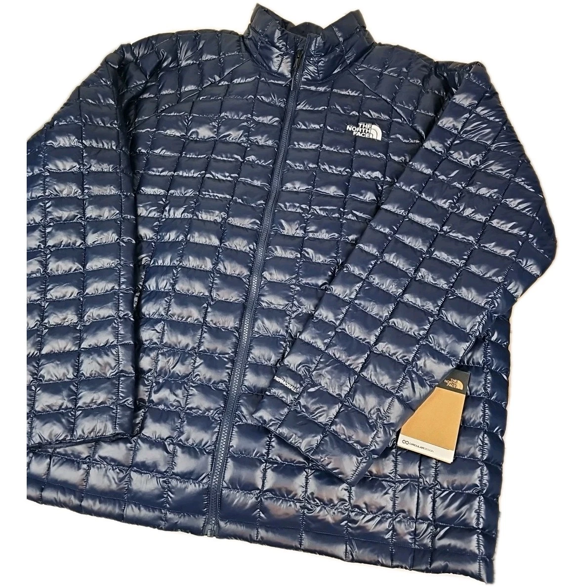 NWT The North Face ThermoBall Eco Snow Jacket Summit Navy Circular Mens 2XL New
Opens in a new windo