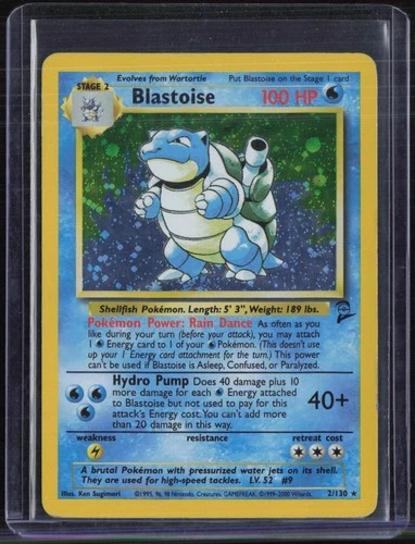 2000 Pokemon Base II #2 Blastoise