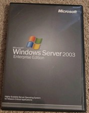 Microsoft Windows Server 2003 Enterprise Edition with System Resource Manager