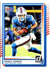 Khalil Shakir 2025 Donruss #53 Buffalo Bills